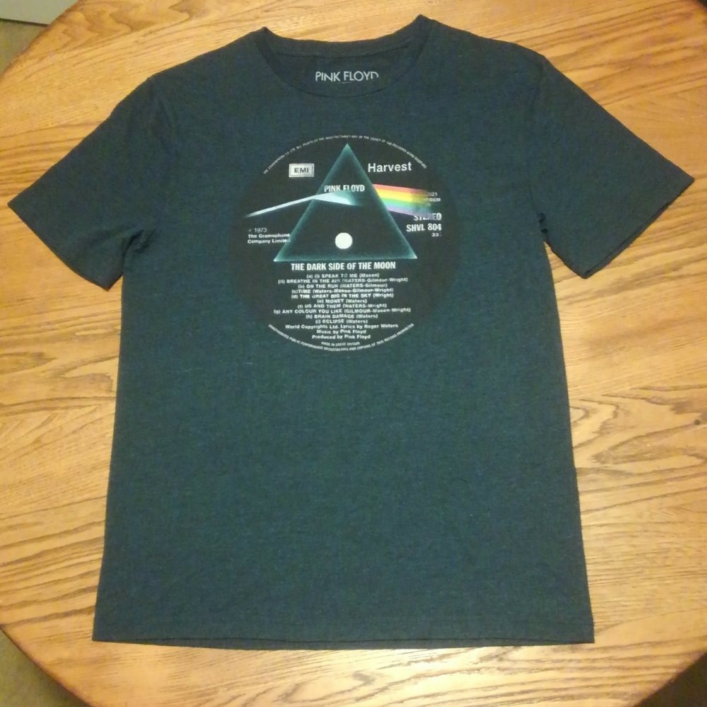 Pink Floyd Dark Side Of the Moon LP Shirt Medium